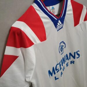 Glasgow Rangers retro soccer jersey 1993 - Image 7