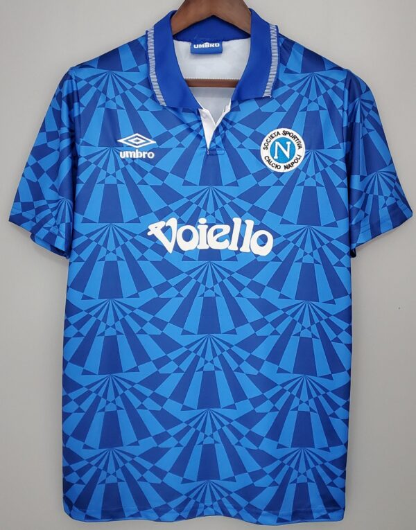 Napoli retro soccer jersey 1991-1992