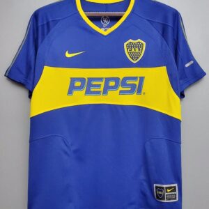 Irresistible Boca Juniors retro soccer jersey 2003-2004