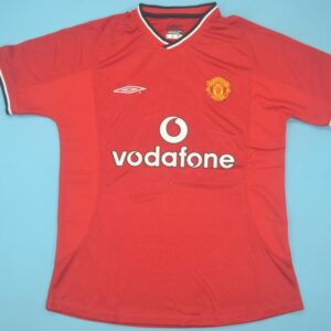 Manchester United retro soccer jersey 2000-2001