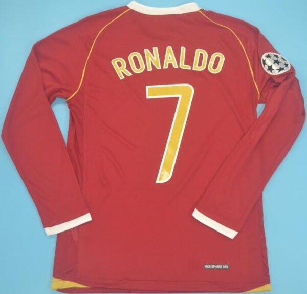 Manchester United home jersey 2006-2007