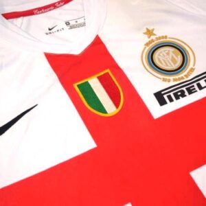 Inter Milan 2007-2008 centenary soccer jersey - Image 5