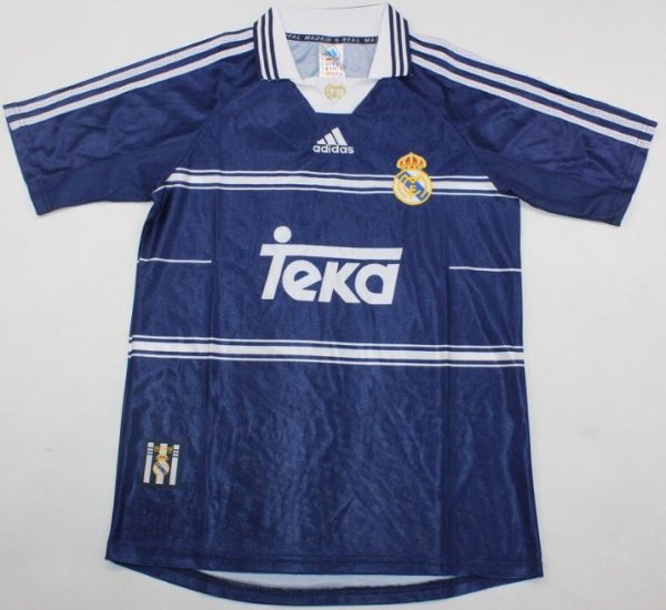 Real Madrid away soccer jersey 1998-1999