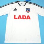 Successful Colo Colo retro soccer jersey 1991 Copa Libertadores