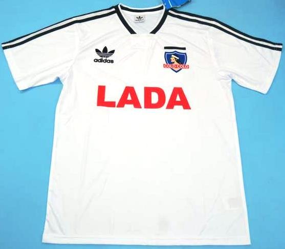 Successful Colo Colo retro soccer jersey 1991 Copa Libertadores