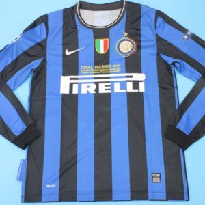 Inter Milan long sleeve jersey ECL 2010