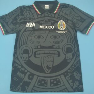 Mexico vintage Green soccer jersey World cup 98 - Image 8