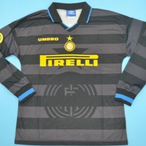 Inter Milan retro soccer jersey UEFA Cup Final 1998 - Image 7