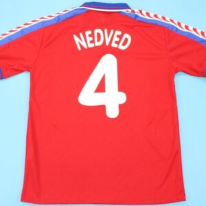 Czech Republic retro soccer jersey Euro 96 - Image 6