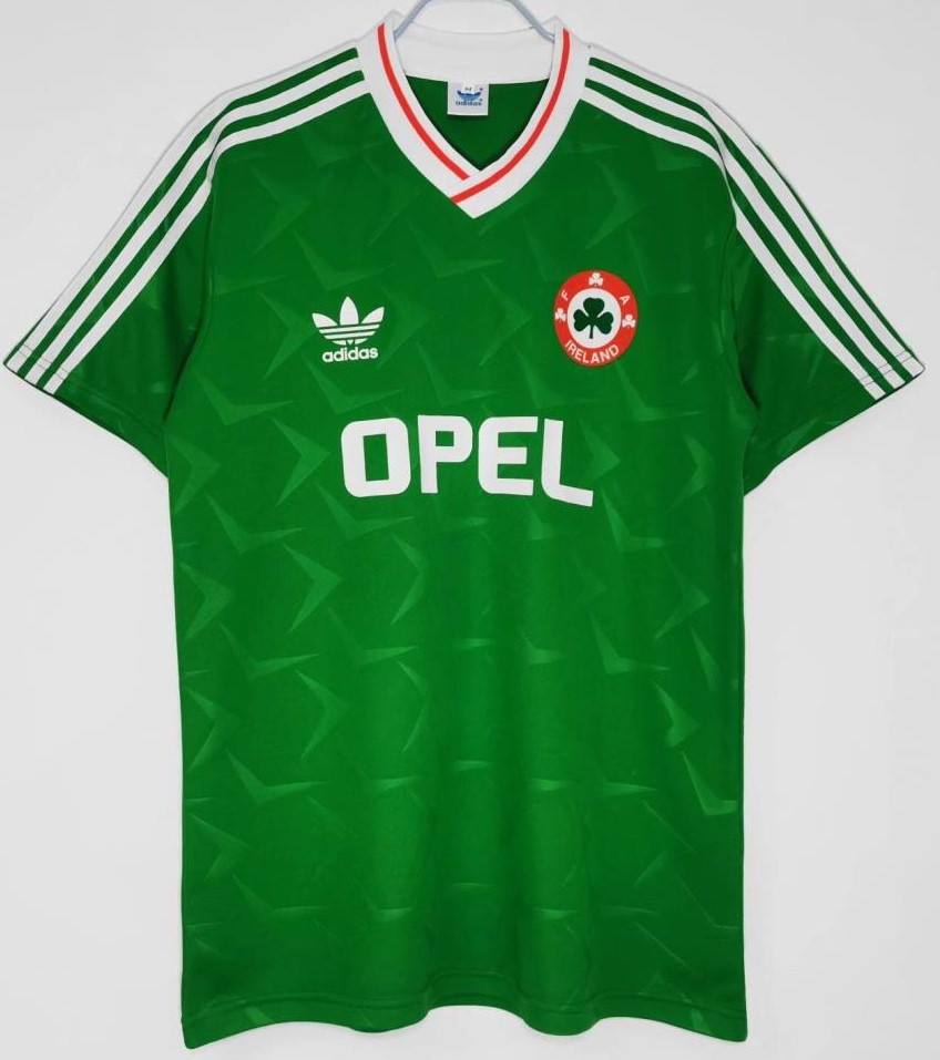 Ireland 1990 World Cup Retro Football Shirt - S, Home