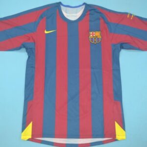 FC Barcelona retro soccer jersey CL 2006