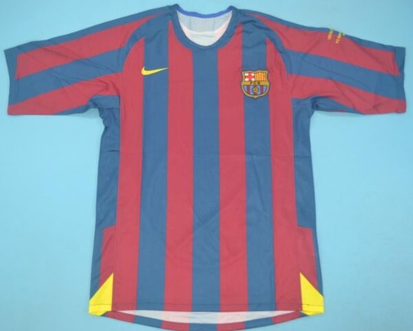 FC Barcelona retro soccer jersey CL 2006