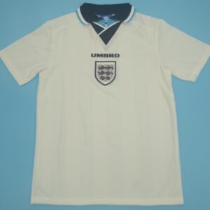 England national team soccer jersey 1996