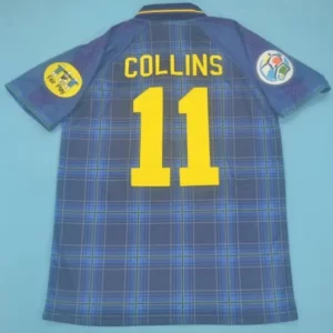 Scotland national team retro soccer jersey Euro 96 - Image 6