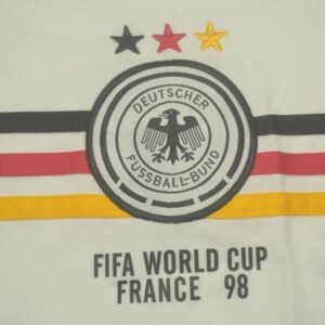 Germany national team soccer jersey retro WC 1998 - Image 3