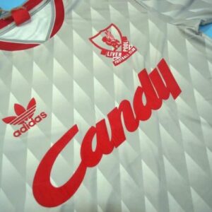 Liverpool retro away soccer jersey 1990-1991 - Image 3