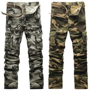 Creative Camouflage cargo military pants summer 2022 - Image 3