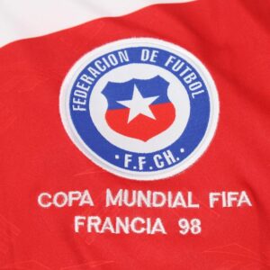 Chile retro soccer jersey World cup 1998 - Image 3