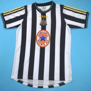 Newcastle United retro soccer jersey 1997-1998