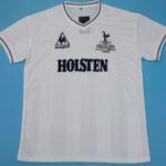 Tottenham retro soccer jersey UEFA Cup Final 1984