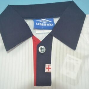 England national team soccer jersey WC98 - Image 3