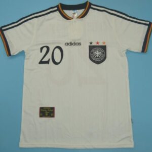 Germany national team retro soccer jersey Euro 1996 - Image 9