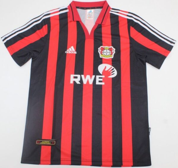 Bayer Leverkusen 2001-2002 football jersey