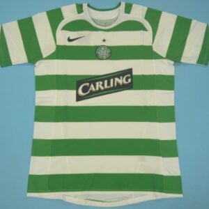 Unforgettable Celtic Glasgow retro soccer jersey 2005-2006