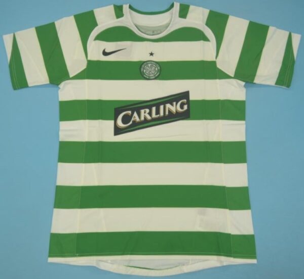 Unforgettable Celtic Glasgow retro soccer jersey 2005-2006
