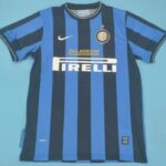 Inter Milan retro soccer jersey ECL 2010