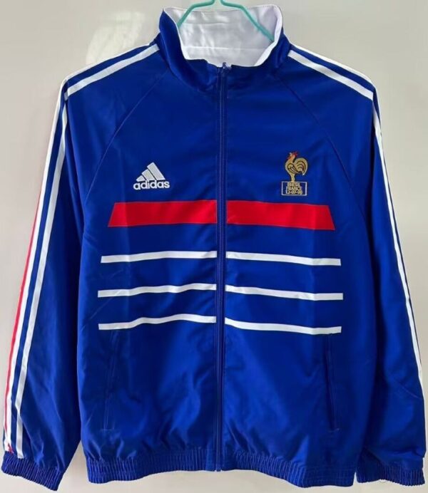 France World Cup 1998 Reversible Jacket – Celebrate Les Bleus’ Historic Triumph