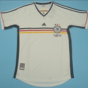 Germany national team soccer jersey retro WC 1998
