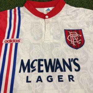 Glasgow Rangers retro soccer jersey 1996-1997 - Image 9