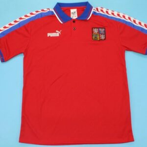 Czech Republic retro soccer jersey Euro 96