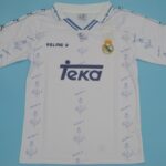 Real Madrid retro soccer jersey 1994-1995