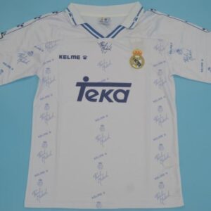Real Madrid retro soccer jersey 1994-1995