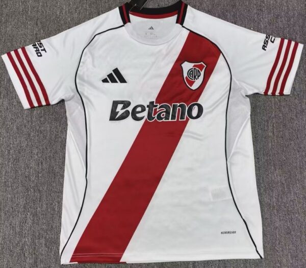 CA River Plate stunning soccer jersey 2025-2026