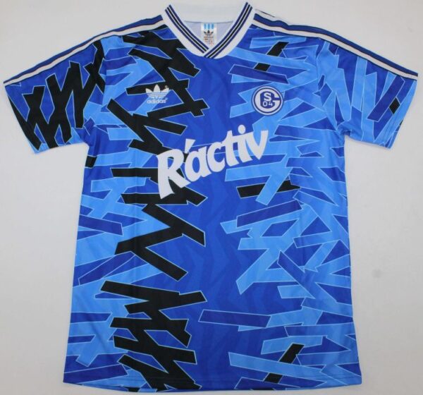 85809e55 Schalke 04 Home Jersey 1992-93- Vintage Classic