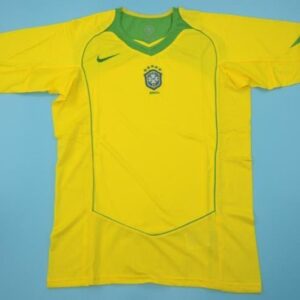 Great Brazil national team retro soccer jersey 2004-2005