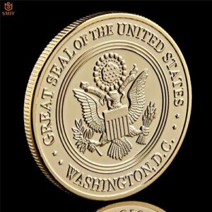 USA Navy military gold challenge coin - Image 5