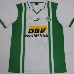 Werder Bremen retro soccer jersey 1996-97