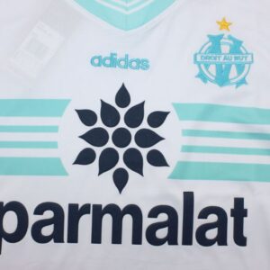Olympique Marseille 1996-97 Home Jersey - Image 3