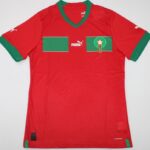 Morocco national team soccer jersey World Cup 2022