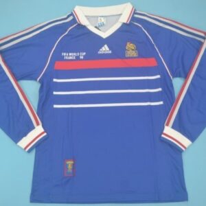 France national team retro soccer jersey World Cup 98 - Image 12