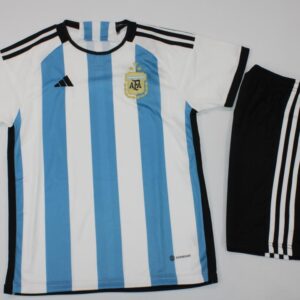 Argentina jersey + short 3 stars World Cup 2022