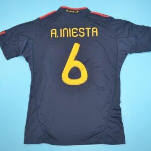 Spain retro soccer jersey World Cup Final 2010 - Image 5