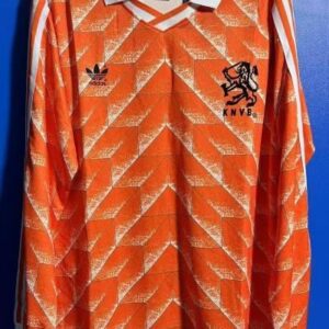 Holland (Netherlands) Men's Retro Soccer Jersey Euro 1988 - Image 8