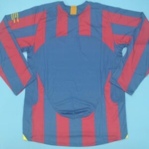 FC Barcelona retro soccer jersey CL 2006 - Image 8