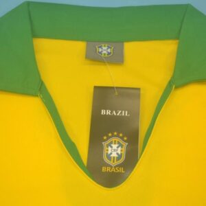 Unforgettable Brazil retro soccer jersey 1958 - Image 7