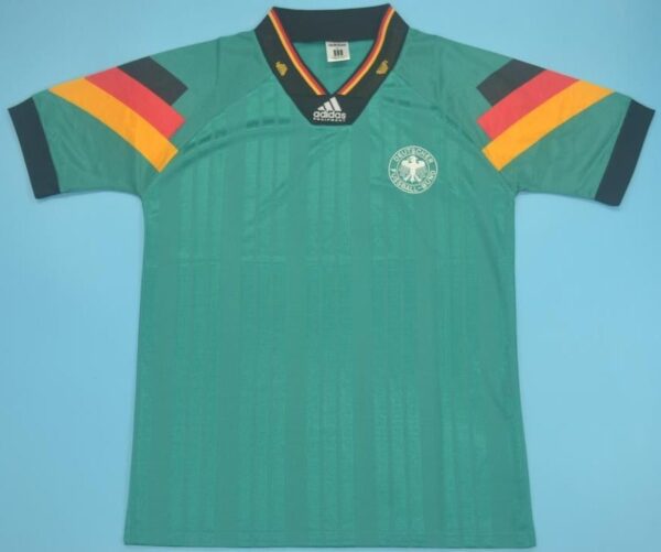 Germany retro soccer jersey Euro 92